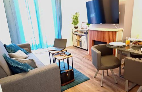 Centre Ville Apartment | Plein centre- 90m Cathédrale - 2ch - 4 couchages - 6 personnes