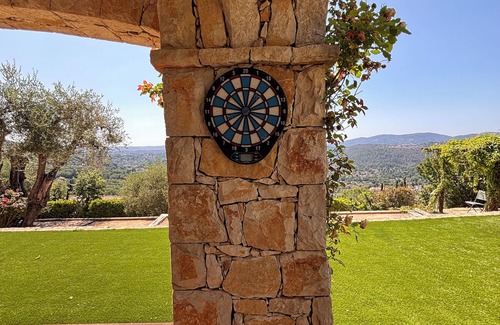 Cabris Villa | PLEN SOULEU High Standing Villa, pool, Jacuzzi, Sauna and AirCo By Sunset