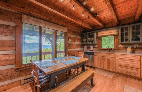 Waynesville Cabin | Plott Mountain Home-Amazing views @ 4,100 feet!