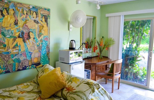 Haiku Cabin | Plumeria Room on a Lush Farm on Maui's North Shore