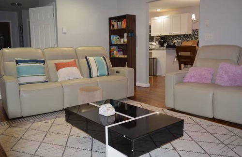 East Stroudsburg House | Pocono Hot Tub, Fire Pit, Games, Private space