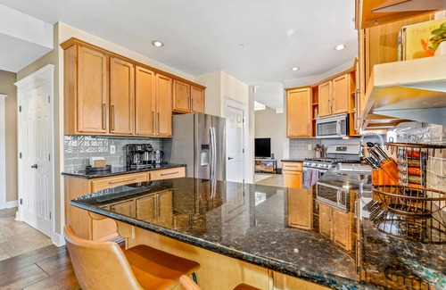 Ponderosa Trails House | Polished Mountain Home with Fireplaces, Decks, WiFi & Forest View - 2 Dogs OK