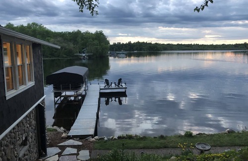 Pequot Lakes Cabin | PONTOON BOAT INCLUDED early May thru early October. Quaint cabin on Sibley Lake.