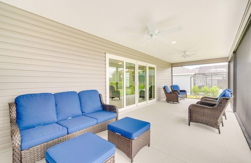 Okahumpka House | Pool Access & Screened Patio: Home in The Villages