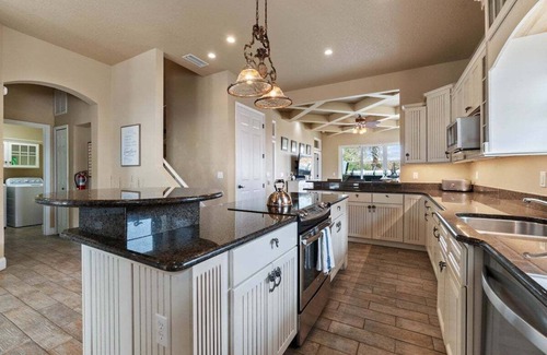 Flagler Beach House | Pool, hot tub, wraparound balcony & cupola views, across from beach!