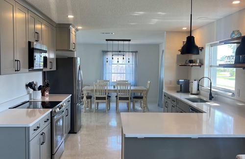 Seacoast Shores House | Pool house, close to the beach!