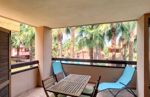 Mar de Cristal Apartment | Pool view apartment, free wifi, balcony