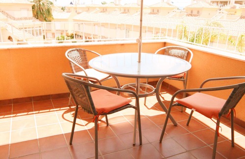 Los Alcazares Apartment | Pool view, centrally located, short walk to beach, bars and restaurants