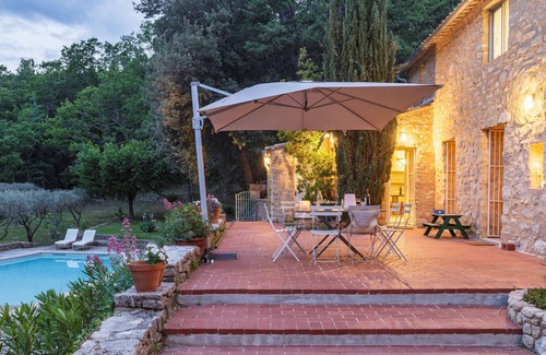 Suzette Villa | Pool, Villa La Colline, beautiful view of Mt Ventoux