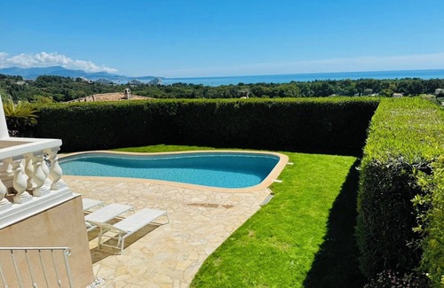 Biot Villa | Pool villa with magnificent panoramic sea view