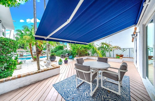 Seven Isles House | Pool & Waterfront! Las Olas+Walk To Beach!