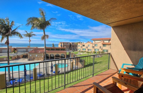 Downtown Condo | Poolside and Ocean View - 104 Pismo Shores