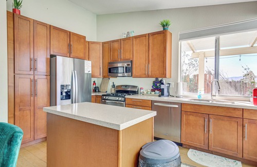 Rancho Del Oro House | Poolside Oasis w/Game Room in Desert Hot Springs!