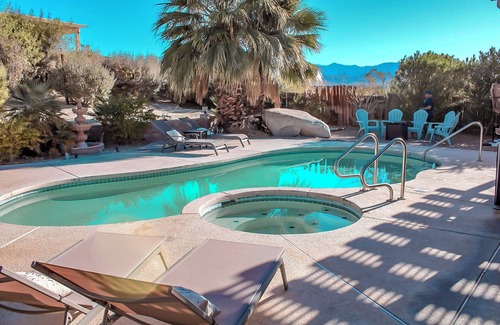 Rancho Del Oro House | Poolside Oasis w/Game Room in Desert Hot Springs!