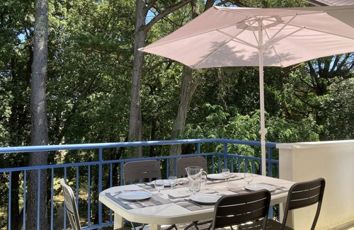 Pornichet Apartment | Pornichet - Duplex in the residence Ker Juliette (wooded site) 100m from the sea