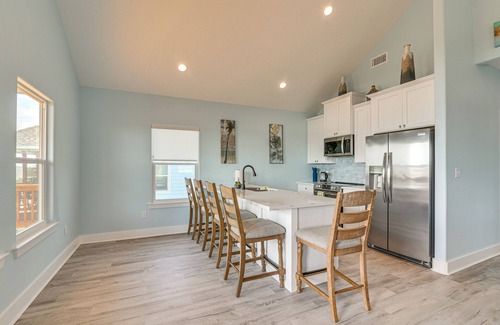 Galveston House | Port Bolivar Beach House w/Oceanfront Views!