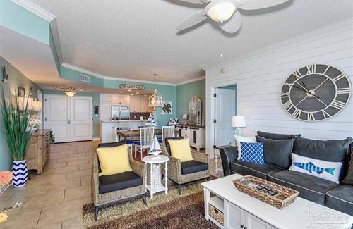 Pensacola Beach Condo | 🌊Portofino 3-706 | Luxury 2BR Condo w/Sound Views + Pools + Spa🌊