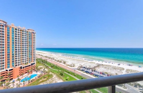 Pensacola Beach Apartment | PORTOFINO! RESORT LIFESTYLE with AMAZING GULF TO BAY VIEW