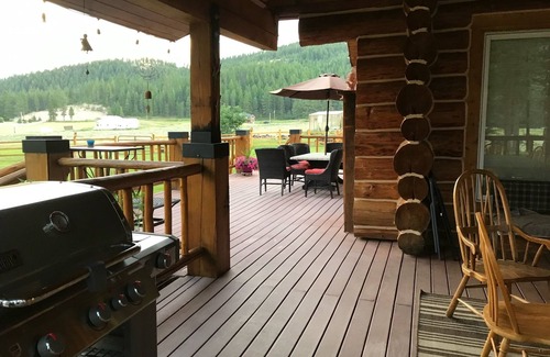 Greenough House | Potomac Valley Log Home – Montana Dream