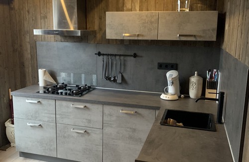 Municipality of Bergen Cottage | Prachtige Lodge met echte open haard in de woonkamer