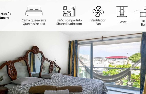 Emerald Coast Bed & Breakfast | Prehispanic & Cortez Double Room in Hotel