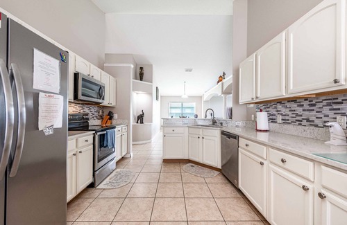 Eagle Pointe South House | Premier Host-Beautiful 4BR/2BA Pool HEAT Home SAFE QUIET Lot - Disney 15 Minutes