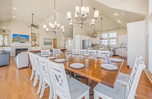 Hatteras House | Premier Oceanfront Home w/Pool, Hot Tub, Elevator, Theater Room, Outdoor Lounge