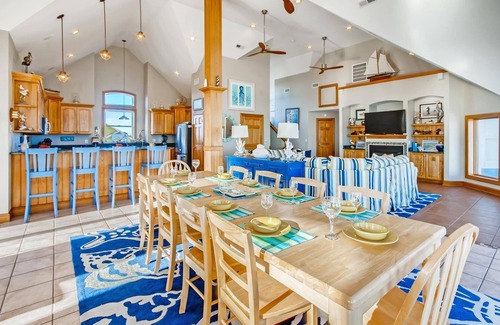 Frisco House | Premier Oceanfront w/Pool, Hot Tub, Elevator, Game and Theater Rooms, Tiki Bar