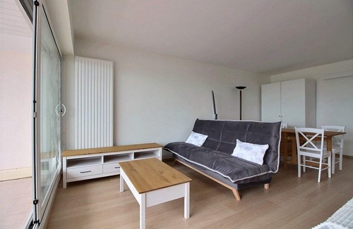 Le Touquet-Paris-Plage Apartment | PRESI 12A01 : Studio sea view, résidence Président, for 2 to 4 people, in LE TOUQUET