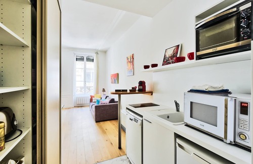 Les Cordeliers Apartment | Presqu'île.44m2 .1 Gb fiber lift. Bed160 .Clim.