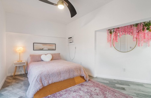 Sunset House | Pretty in Pink - Pool - Vanity Area - Coffee Nook