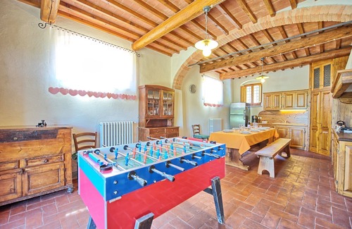 Sant'Andrea in Percussina Villa | Private Villa with WIFI, hot tub, private pool, A/C, TV, panoramic view, parking, close to Florence