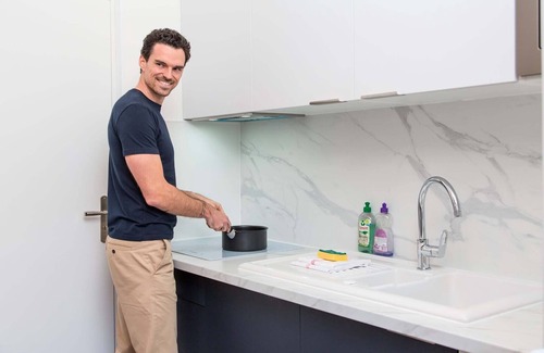 La Chapelle-d'Armentieres Apartment | Price. Lille Apt 36m2 2 pers terrace and pool