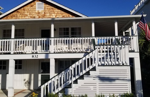 South End Cottage | Prickly Pear Cottage, Upper Unit - 3 bedroom charmer on south Wrightsville Beach