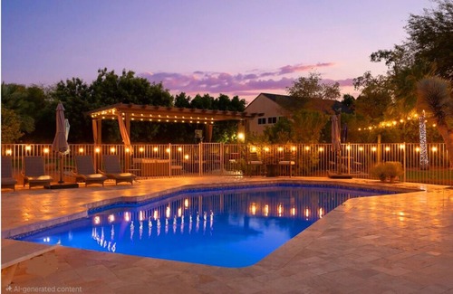 Paradise Valley Village House | Prime Location! 5000Sq'-Acre Pool/Game Room/Hot Tub/Putting Green/180+ 5★ratings