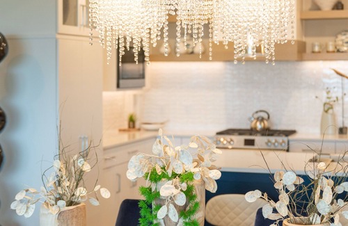 Sister Bay Condo | PRIME LOCATION! Professionally designed amenities boasting a picturesque view