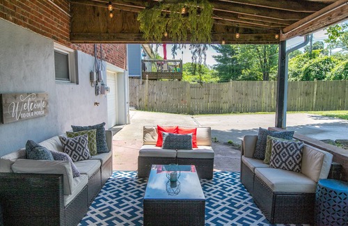 Lexington House | Prime Location: Ranch w/Basement, Covered Porch, & Great Yard!