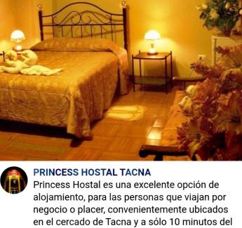Tacna Hotel | PRINCESS
