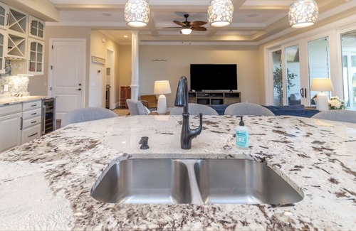 Moss Creek House | Pristine 4 Bed/3.5 Marsh View Home w/Elevator, Garage, Pet Friendly, 28 Day Min