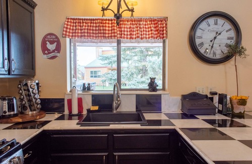 Pagosa Springs Condo | Pristine Pines: Bright Uptown Condo w/Cozy Fireplace, Large Deck, Mountain Views, Walk to Amenities