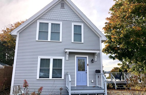 Lubec House | Pristine renovated downtown Lubec home. Ocean breezes from spacious deck.