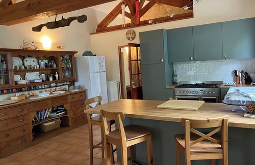 Saint-Privat-des-Pres House | Private farmhouse with large, heated salt water pool.