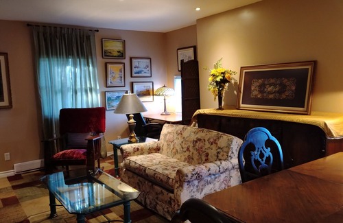Maces Bay Apartment | Private 1 Bdrm - 1 Bath Garden Level Oceanside Apartment