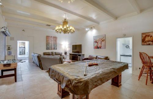 Bunnell House | Private 3-Acre Retreat with Game Room in Bunnell!