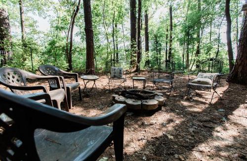 Raleigh House | Private and Group Friendly Yard Foosball Fire Pit