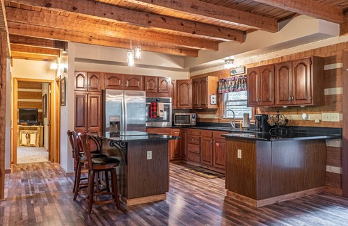Sevierville Cabin | Private and Spacious 2200 sf, 3 king beds cabin, 1.2 acres with large game room