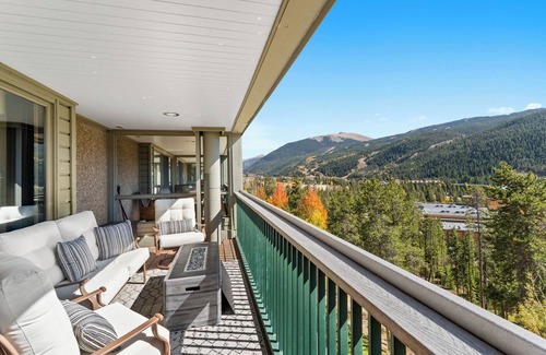 Keystone Condo | Private Balcony w/Mountain Views of Keystone Resort & Great Shared Amenities