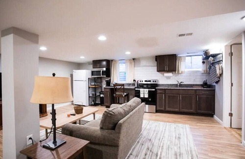 Westland Apartment | Private Basement Gem with Fast Wi-Fi in Westland!