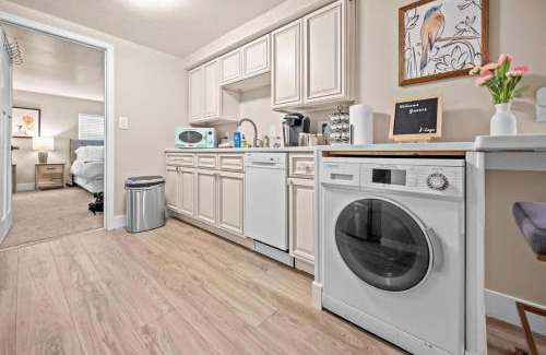 St. Charles Apartment | Private Basement - Two King Beds and Hot Tub