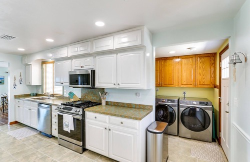 Panacea House | Private Beach + Dock: Waterfront Panacea Retreat!
